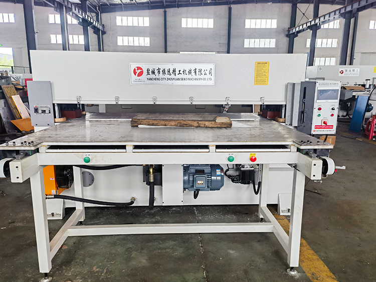 珍珠棉单双边送料裁断机