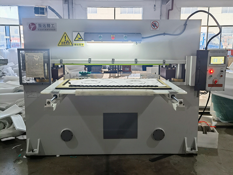 珍珠棉单双边送料裁断机