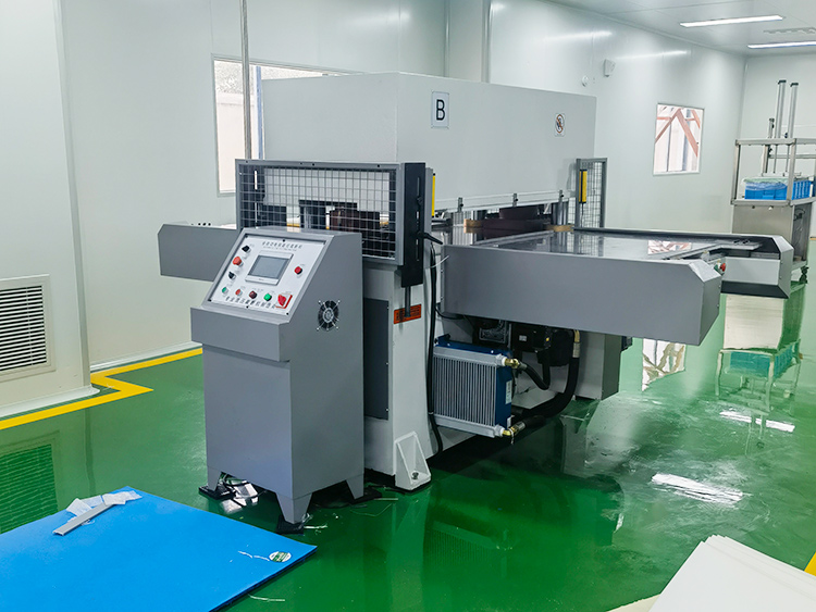 珍珠棉单双边送料裁断机